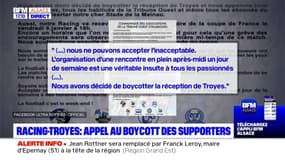 Des supporters du Racing appellent au boycott du match à la Meinau contre Troyes