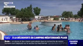 Piscine, aquagym, chorégraphie: à la découverte du camping Méditerranée plage dans l'Hérault