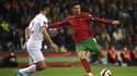 Cristiano Ronaldo lors du match des éliminatoires du Mondial 2022 Portugal-Turquie