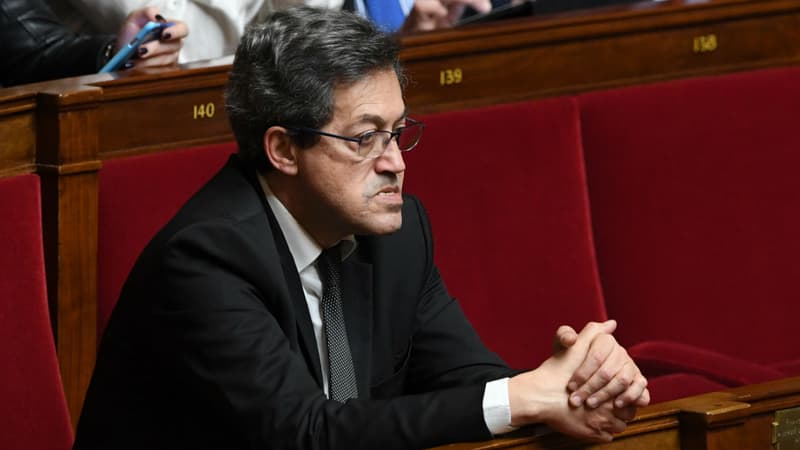 Georges Fenech, alors député du Rhône, sur les bancs de l'Assemblée nationale, en février 2017