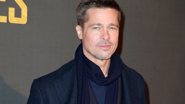 Brad Pitt à Paris le 20 novembre 2016