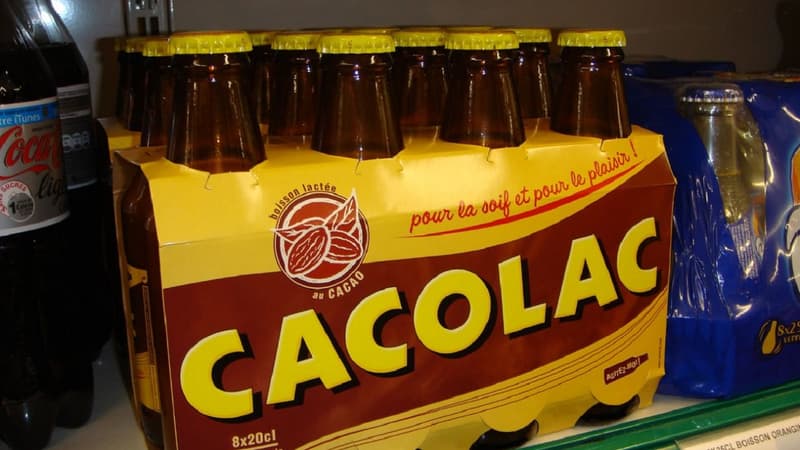 Le Cacolac est vendu en petites bouteilles de verre depuis sa création, dans les années 1950.