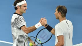 Roger Federer et Rafael Nadal