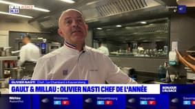 Le chef alsacien Olivier Nasti sacré "Cuisinier de l'année" par le prestigieux guide Gault&Millau