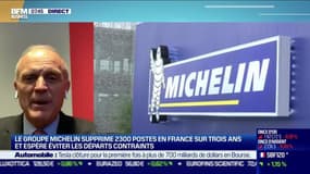 Florent Menegaux (Michelin) : Le Groupe Michelin supprime 2 300 postes en France sur trois ans et espère éviter les départs contraints - 07/01