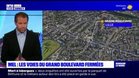 Métropole de Lille: les voies du Grand Boulevard fermées cette semaines