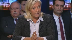 Marine Le Pen, invitée de BFM Politique sur BFMTV dimanche.