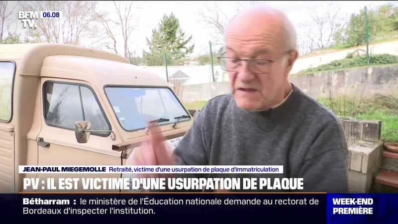 PV: ce retraité a été victime d'une usurpation de plaque d'immatriculation et doit 425 euros de contraventions