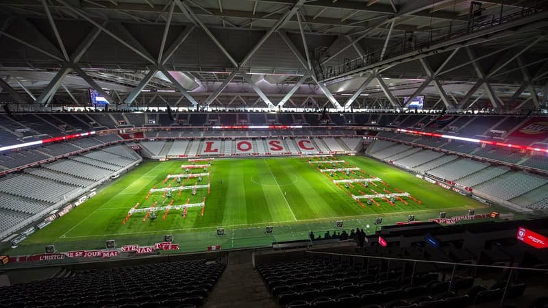 Le stade Pierre-Mauroy, à Lille