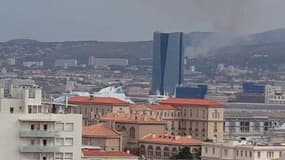 Incendie dans la tour Arenc à Marseille - Témoins BFMTV