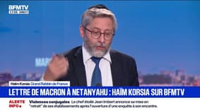 Israël/Gaza: "Il faut trouver une solution qui soit la suite de la guerre par la diplomatie", souhaite Haïm Korsia, grand rabbin de France