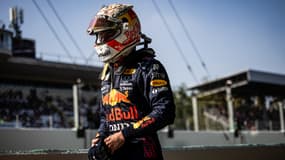 Max Verstappen (Red Bull) après son abandon à Monza