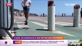 À Nice, un petit garçon de cinq ans tué par une trottinette