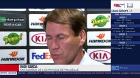 Rudi Garcia déplore le manque de concentration de son équipe et fustige l'absence de la VAR en Ligue Europa