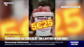 De Tiktok aux rayons des supermarchés...Ces framboises au chocolat font un carton