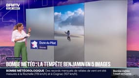 La tempête Benjamin résumée en cinq images