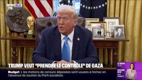 Donald Trump souhaite "une prise de contrôle à long terme" de la bande de Gaza par les États-Unis