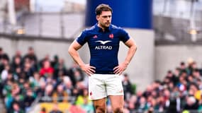 Pierre-Louis Barassi avec le XV de France le 8 mars 2025