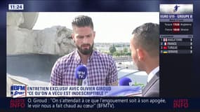 Giroud frustré de ne pas avoir marqué ? "Bien sûr, mon boulot c'est aussi de la mettre au fond des filets"