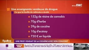 Besançon: l'enseignante d'arts plastiques était une dealeuse de cocaïne et ecstasy