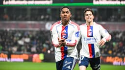 Endrick célèbre un but face à Metz, le 25 janvier 2026.