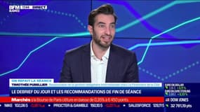 Débrief de fin de séance : après la légère hausse de la veille, la bourse clôture en légère baisse