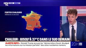 Jusqu'à 37°C dans le Sud: quatre départements en vigilance orange canicule vendredi