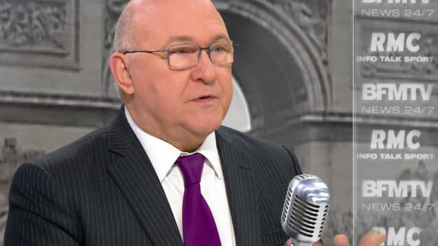 Michel Sapin était l'invité de BFMTV et RMC, vendredi 25 mars.
