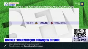 Hockey sur glace: Rouen reçoit Briançon ce mardi