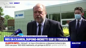 Éric Dupond-Moretti: "Ce sont 1200 drames qui ont été évités grâce aux téléphones grave danger 