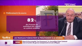 L’info éco/conso du jour d’Emmanuel Lechypre : Les Français plébiscitent le prélèvement à la source - 26/01