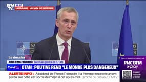 Jens Stoltenberg, secrétaire général de l'Otan: "Vladimir Poutine se prépare à durcir la guerre"