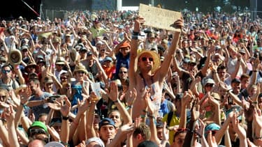 Les Vieilles Charrues, à Carhaix.