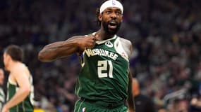 Patrick Beverley, meneur de jeu des Milwaukee Bucks, lors du match 5 du premier tour des playoffs NBA 2024, le 30 avril