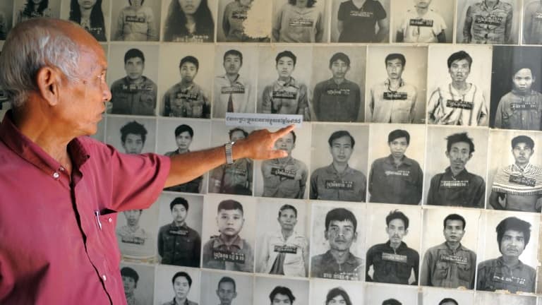 Musée du génocide de Tuol Sleng à Phnom Penh (Cambodge), le 21 juillet 2010