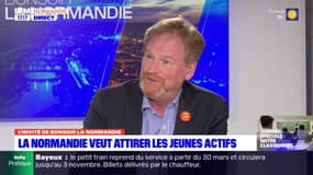 Michael Dodds, directeur général Normandie Attractivité, explique pourquoi la région veut attirer les jeunes actifs 