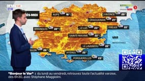 Météo Var: des nuages et des risques d'orages, 17°C à Grasse et 25°C à Toulon