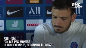 PSG - OM: "On n’a pas montré le bon exemple", reconnaît Florenzi