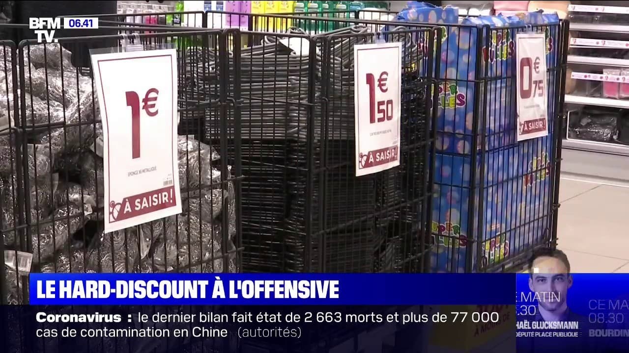 Le harddiscount a progressé de 19 en 2019