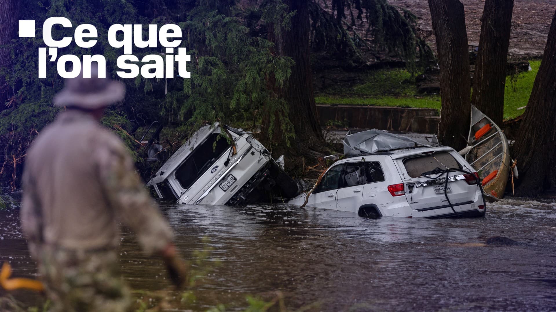 Au moins 104 morts, enfants disparues, recherches... Ce que l'on sait des graves inondations au Texas