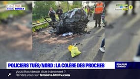 Policiers morts dans le Nord: la colère des proches