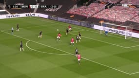 Edinson Cavani lors du match Manchester United-Grenade, le 15 avril 2021