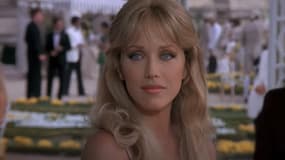 L'actrice Tanya Roberts dans "Dangereusement vôtre" (1985)