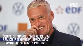 "Moi aussi, j'ai beaucoup d'humour", Deschamps chambre le "retraité" Pallois et se réjouit de la 2e place de Nantes