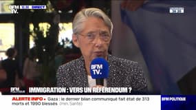 Travailleurs sans-papiers : "la priorité, c'est de permettre aux demandeurs d'emploi de retrouver un travail", Élisabeth Borne - 08/10