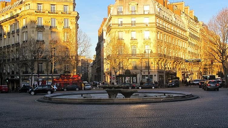 La place Victor Hugo, l'un des endroits les plus chers du 16ème
