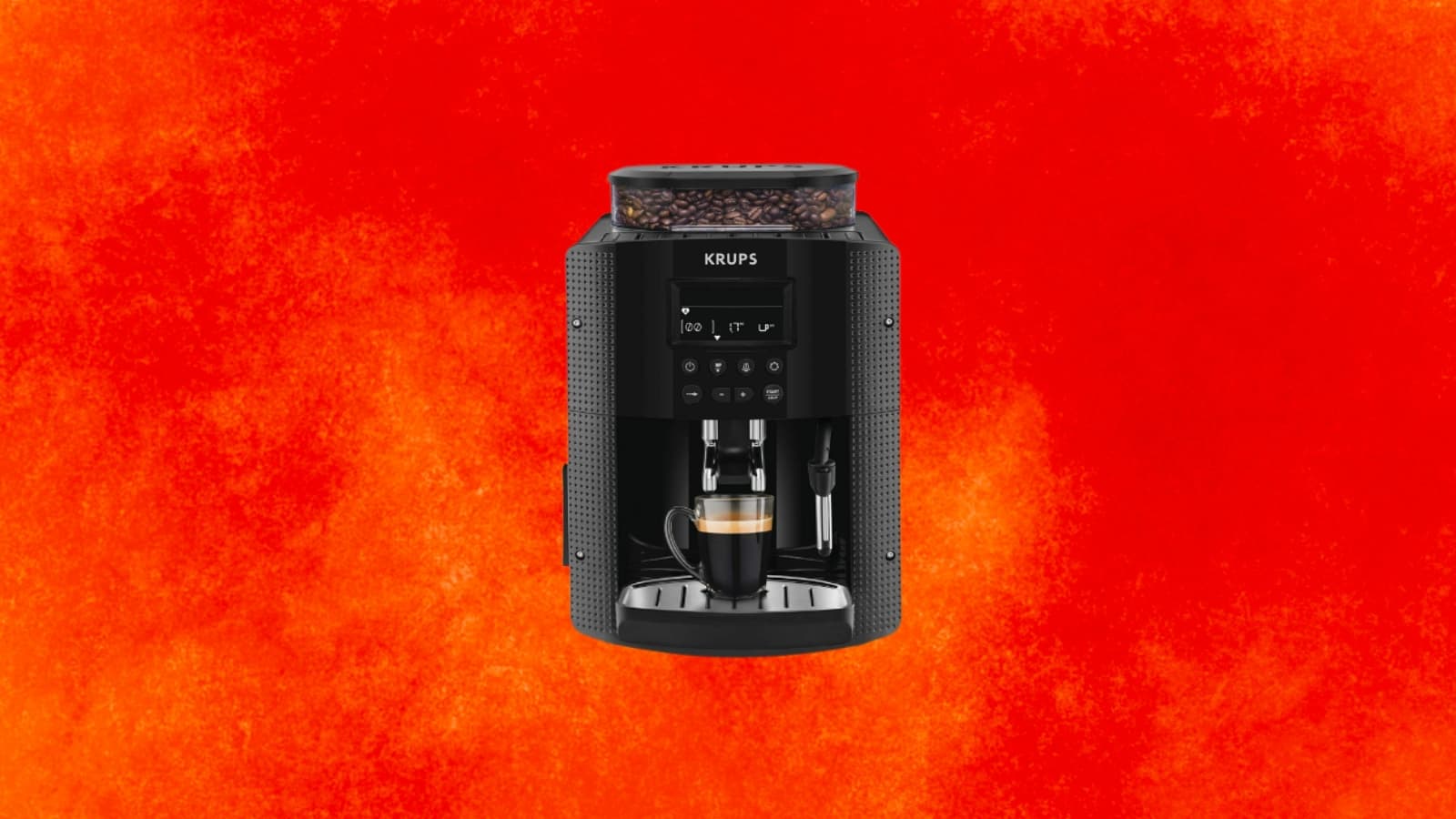 Machine à café : super prix sur la Krups, les soldes  n'y sont pas  pour rien