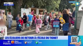 Le Tignet: les écoliers de retour à l'école après des intoxications