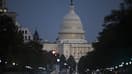 Le Capitole des États-Unis est vu depuis Freedom Plaza au cours du 20e jour de la fermeture du gouvernement fédéral à Washington, D.C.