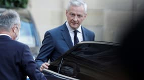 Le ministre de l'Economie Bruno Le Maire à l'Elysée, le 3 novembre 2021